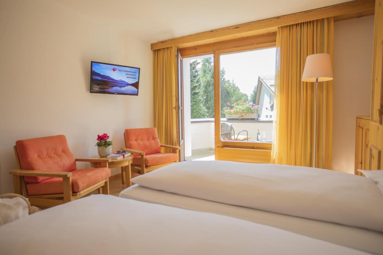 Hotel Chesa Surlej Silvaplana Kültér fotó